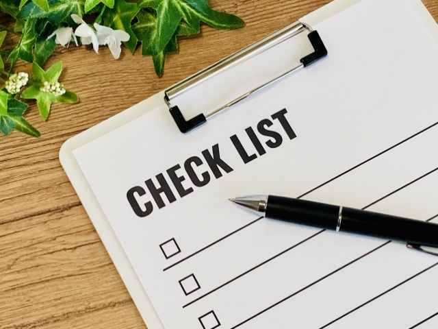 高く売るためのチェックリスト