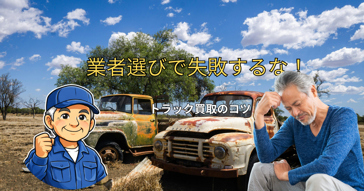 業者選びで失敗しない