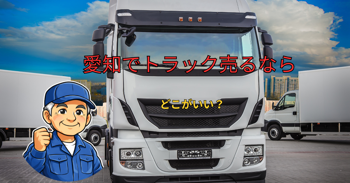 愛知でトラック売るならどこがいい