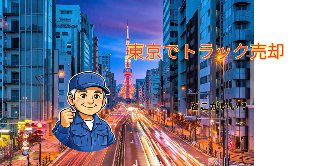 東京でトラック売却