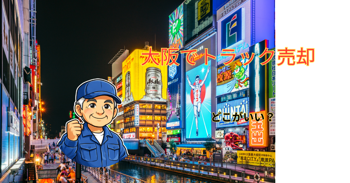 大阪でトラック売却
