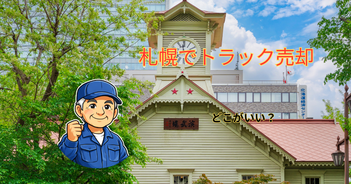 札幌でトラック売却