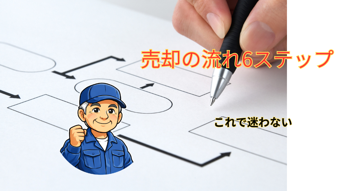 売却の流れ６ステップ