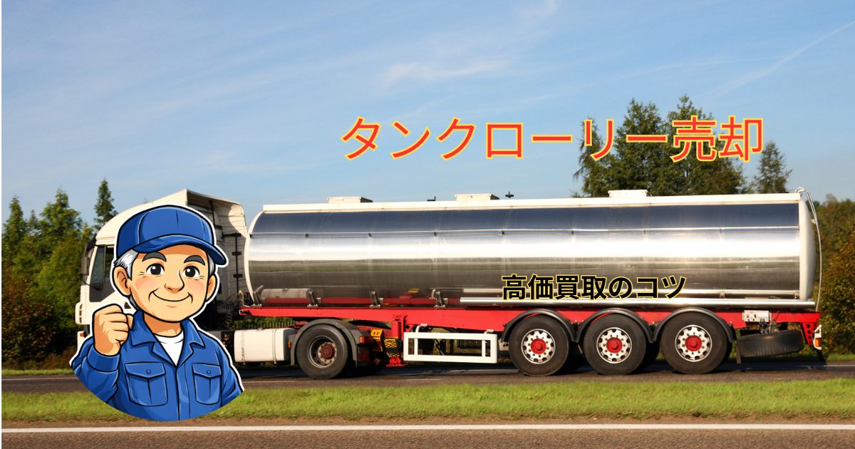 タンクローリー売却
